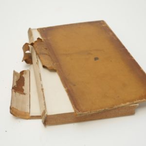 Early 19th century binding with detached boards